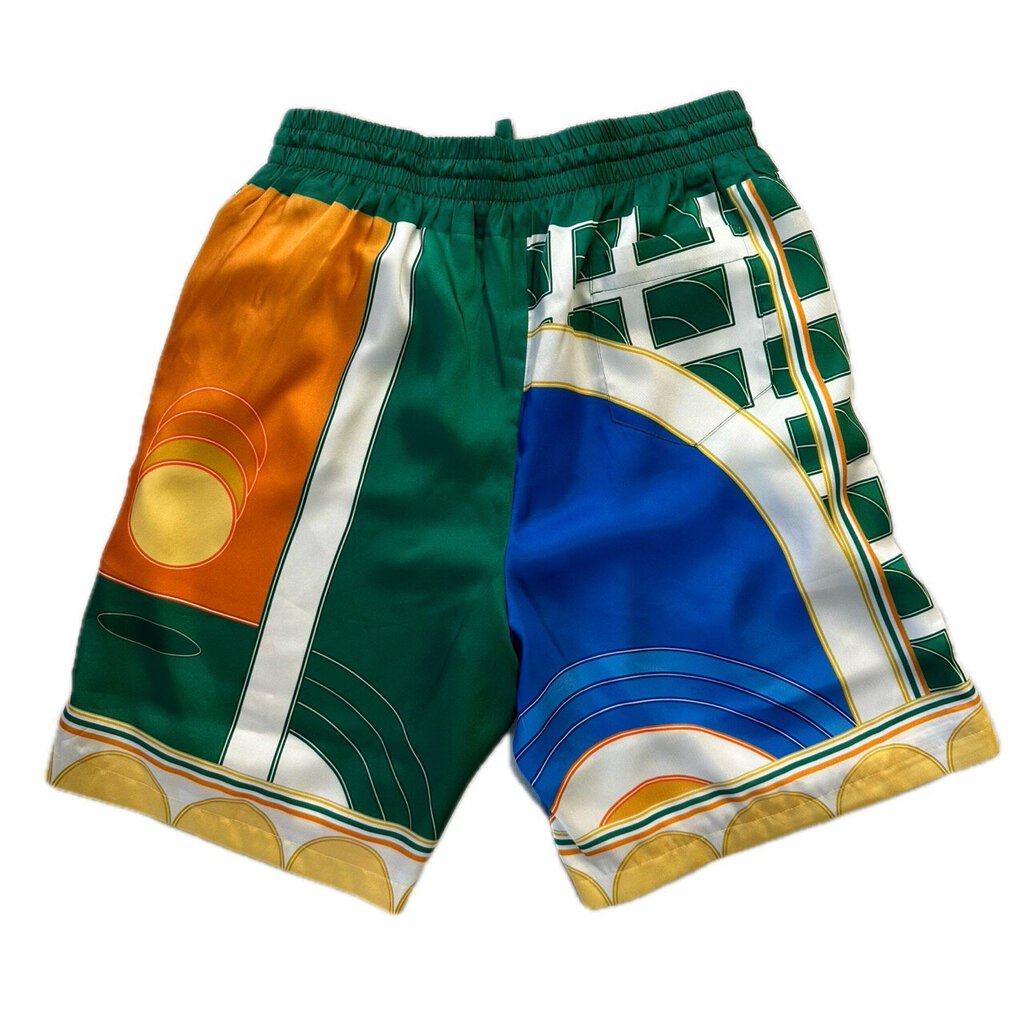 New Casa Blanca Orange/Green Shorts size M