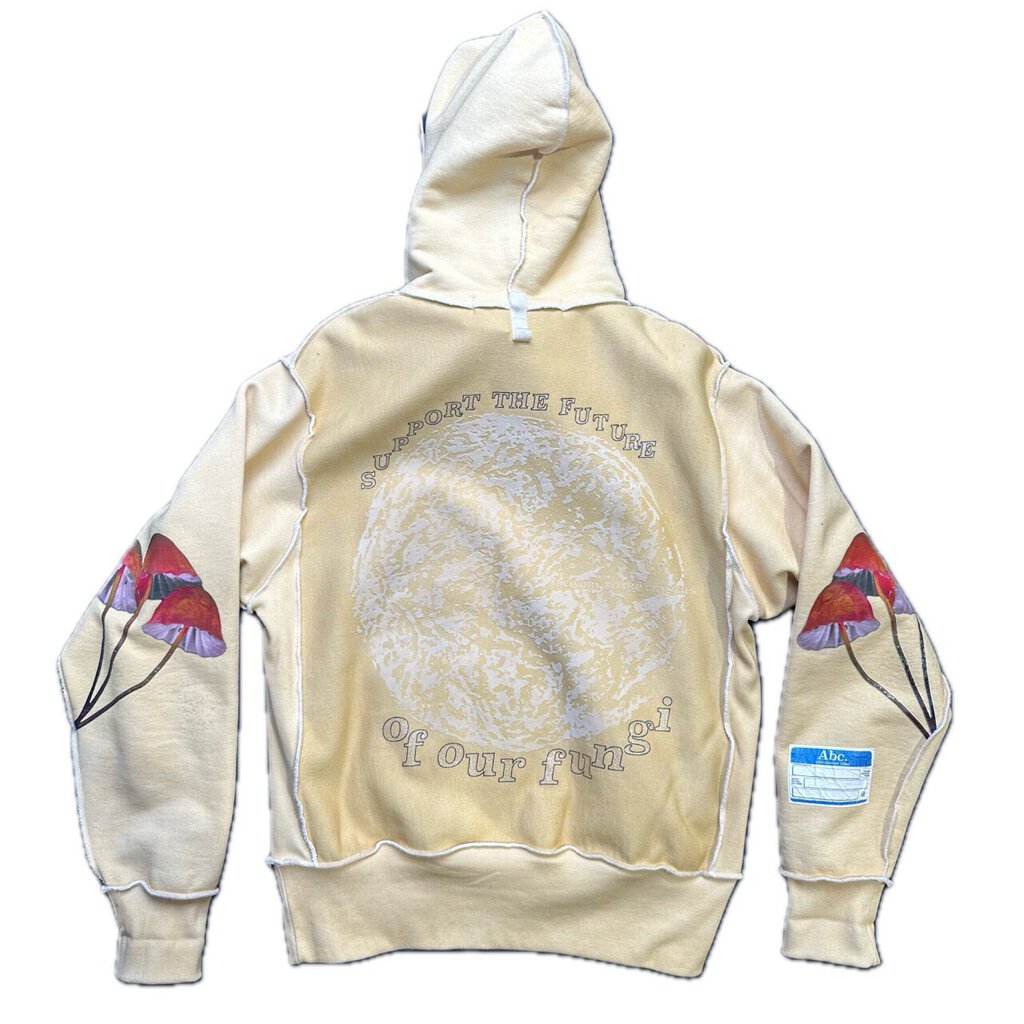 Preowned ABC Yellow Hoodie sz.XL