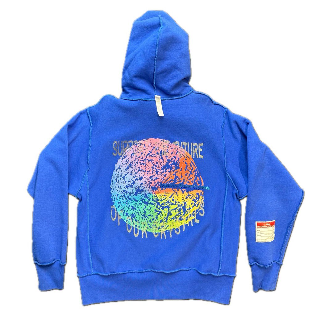 Preowned ABC Royal Blue Hoodie sz.XL