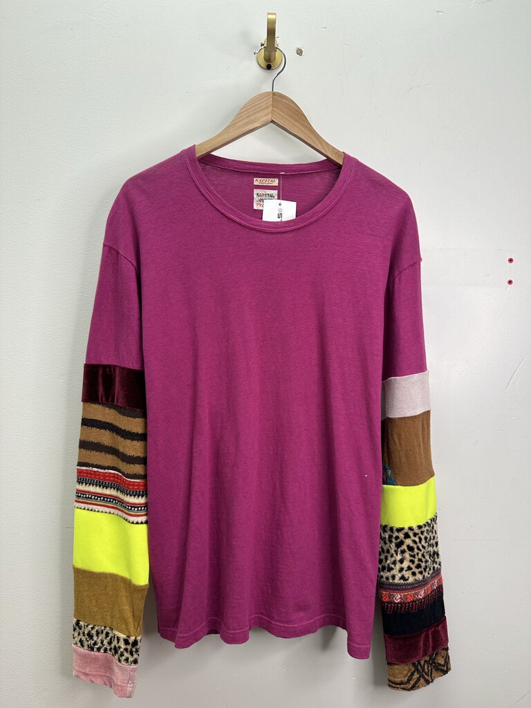 Pre-Owned Kapital Pink Patchwork L/S Size 4