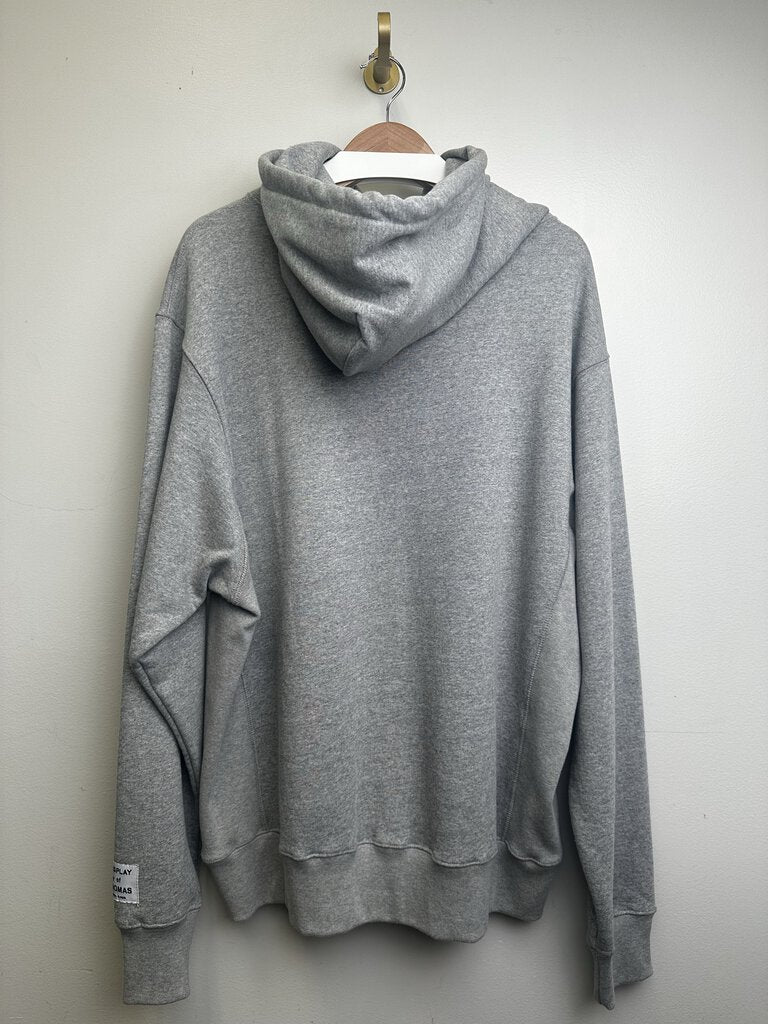 New Gallery Dept. Grey Distressed Logo Hoodie Size XL