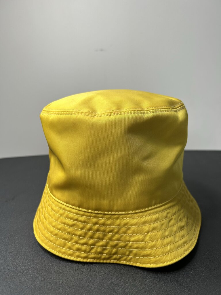 Preowned Prada Bucket Hat Yellow