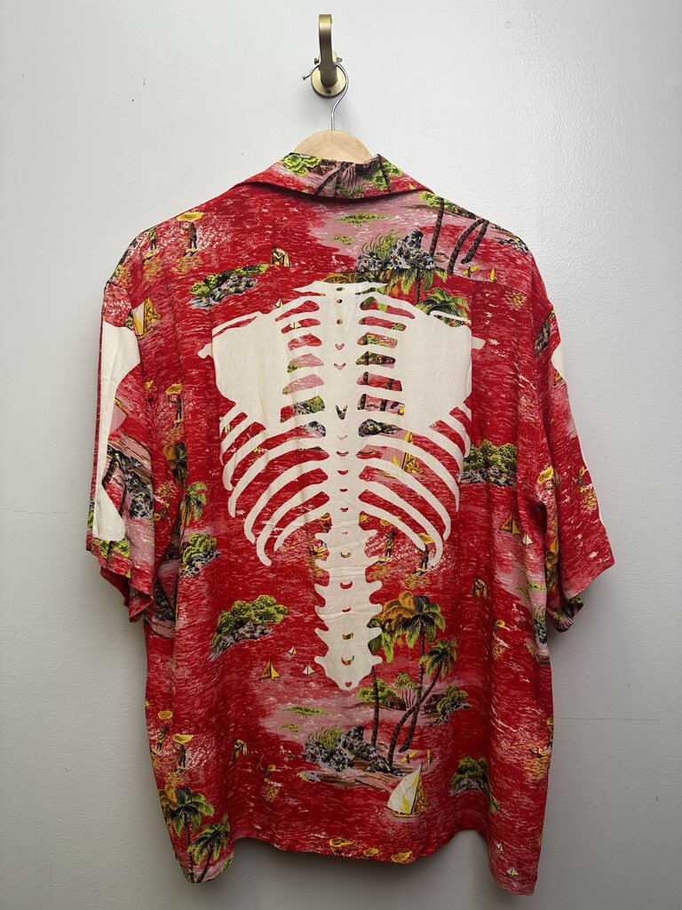 New Kapital Bone Button UP size 4(XL)