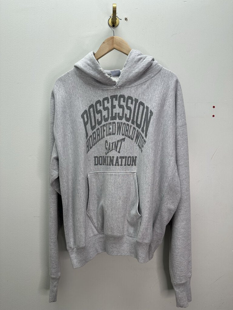 New Saint Michael Possession Grey Hoodie sz.L
