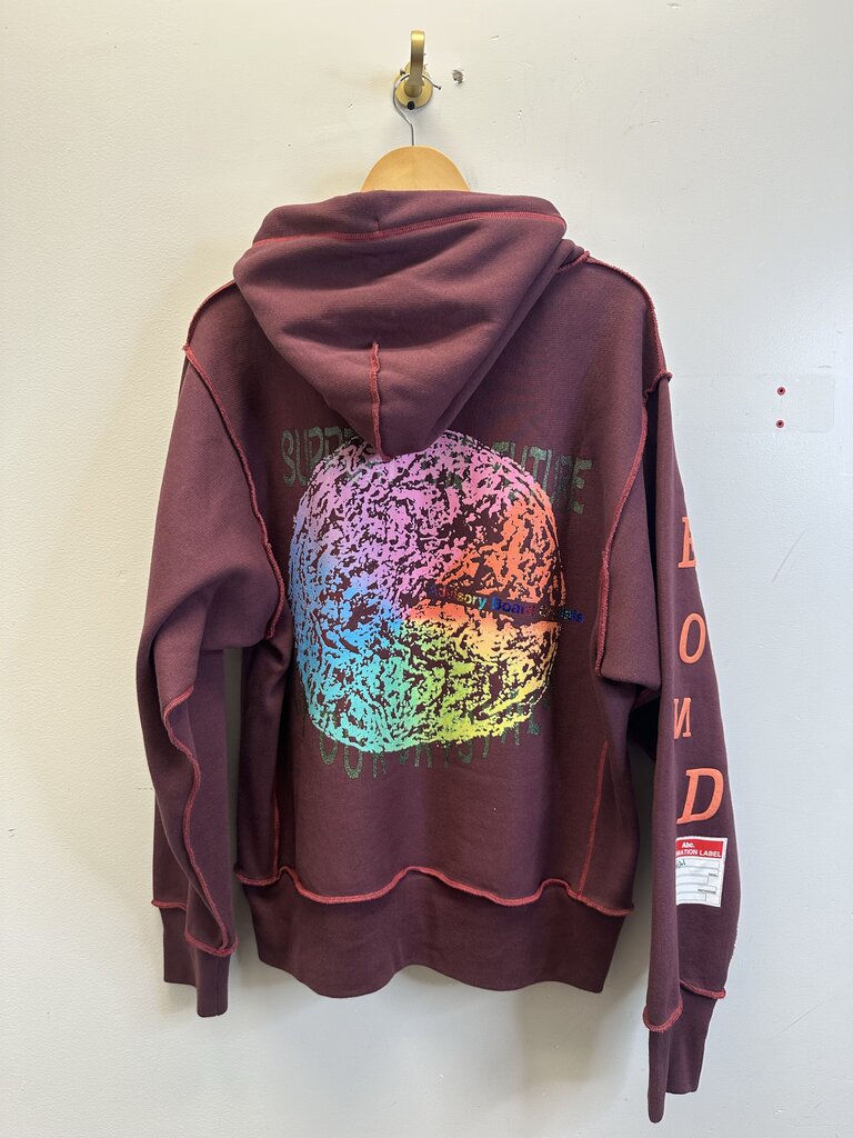 Preowned ABC Burgundy Hoodie sz.XL