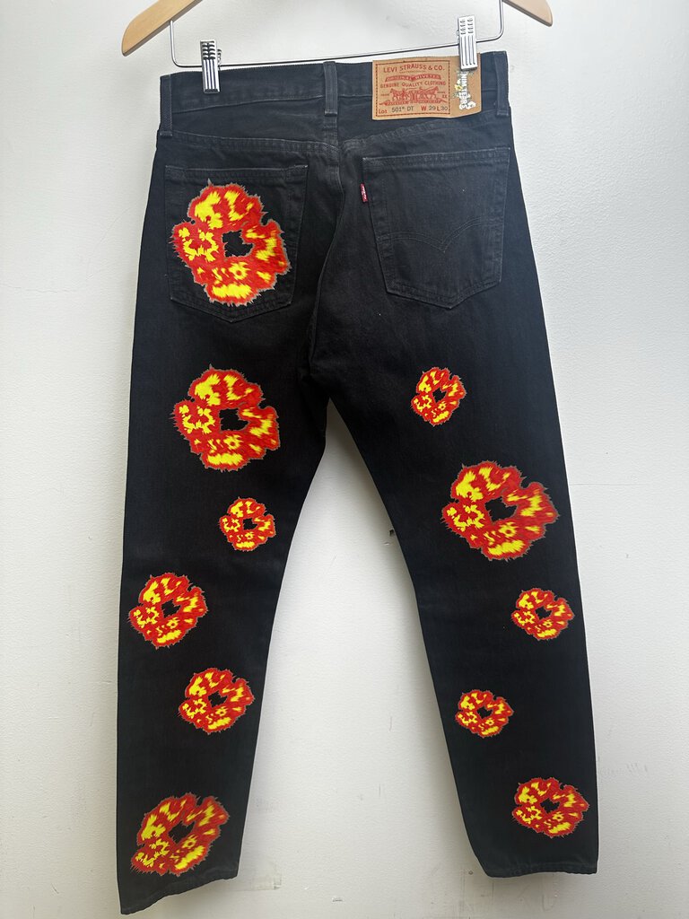 New Offset Denim Tears Wreath Jeans Size 29