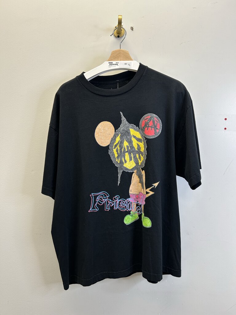 New Utopia Saint Michaels Friends Black Tee Size XL