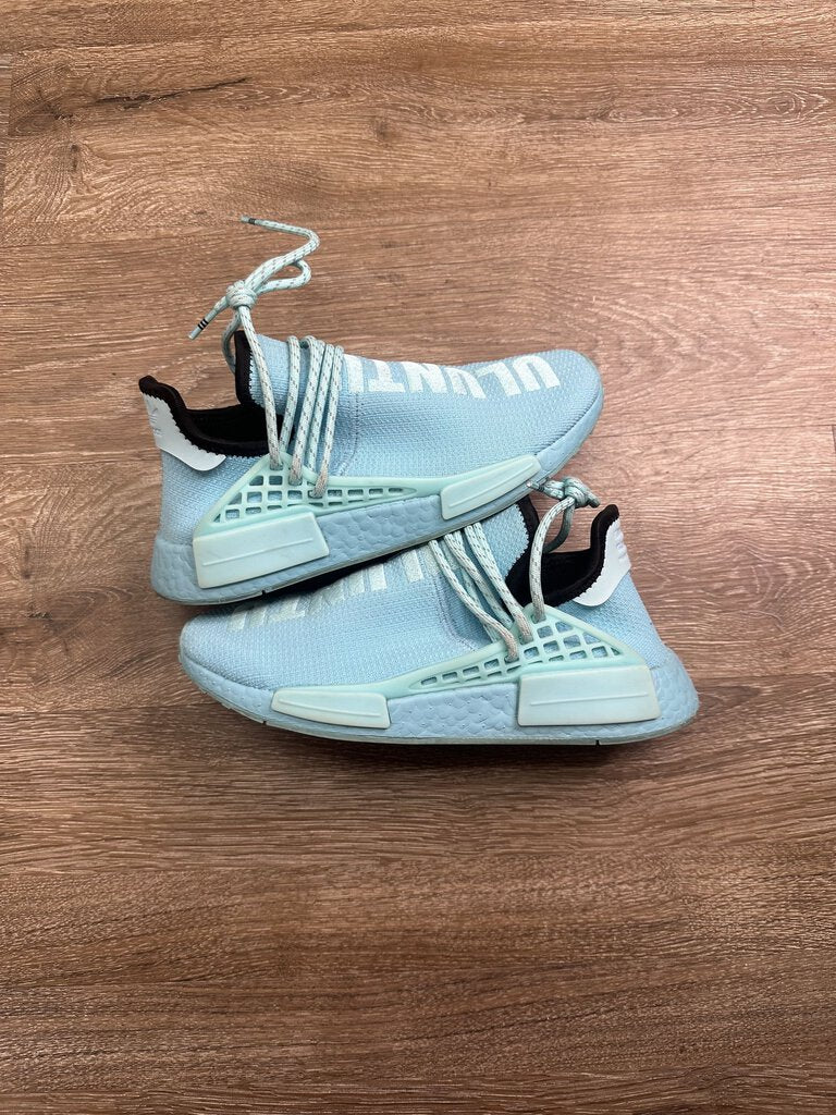 Preowned Adidas Human Race Light Blue Size 6 (No Box)