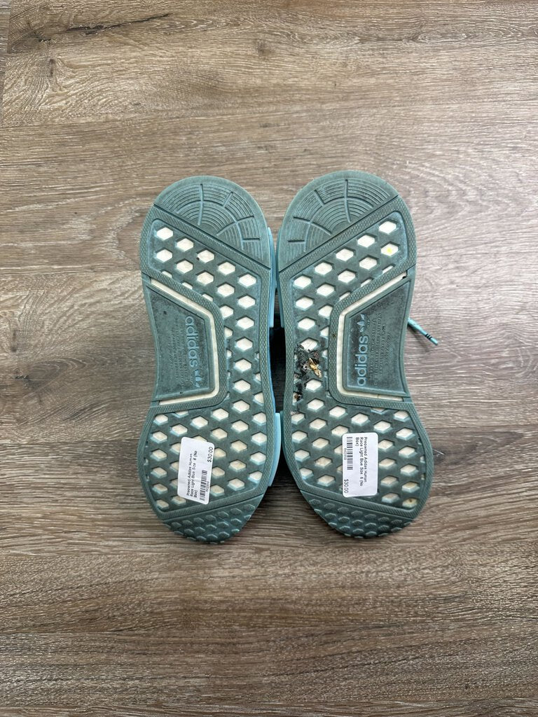 Preowned Adidas Human Race Light Blue Size 6 (No Box)