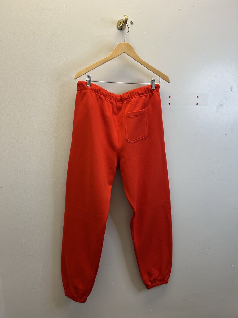 New Sinclair Orange Sweatpants Size Large
