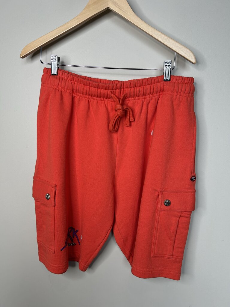 New Chrome Hearts Matty Boy Spark The Heart Orange Shorts Size XL