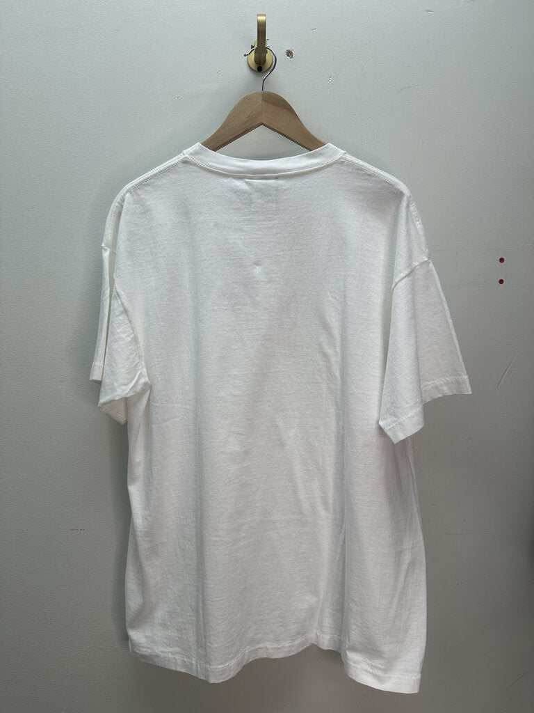 New Saint Michael Everlast White red tee Size XL