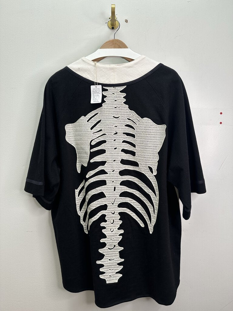 New kapital Bone Baseball Jersey White Size 3