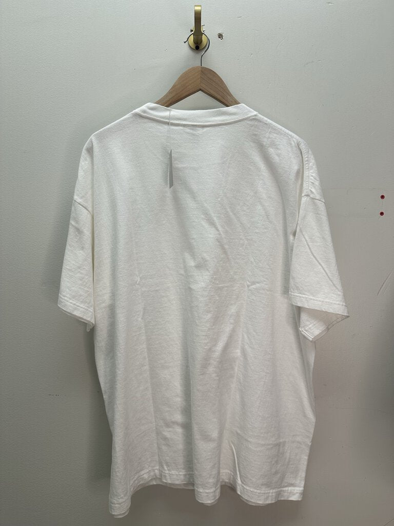 New Saint Michael Born White Tee Size XXL