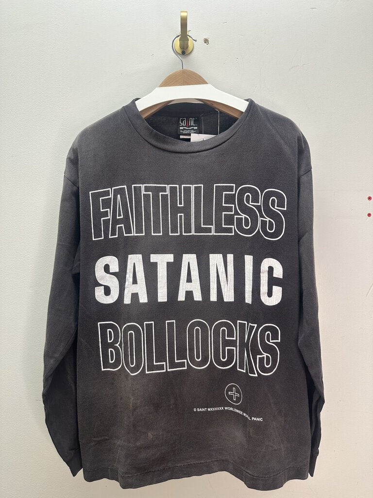 New Saint Michaels Faithless Long Sleeve Size Large