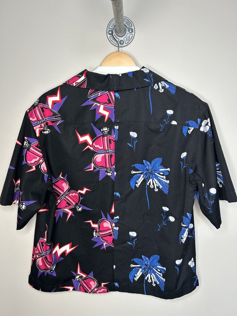 Preowned Prada Floral/Frankenstein Double Match size M