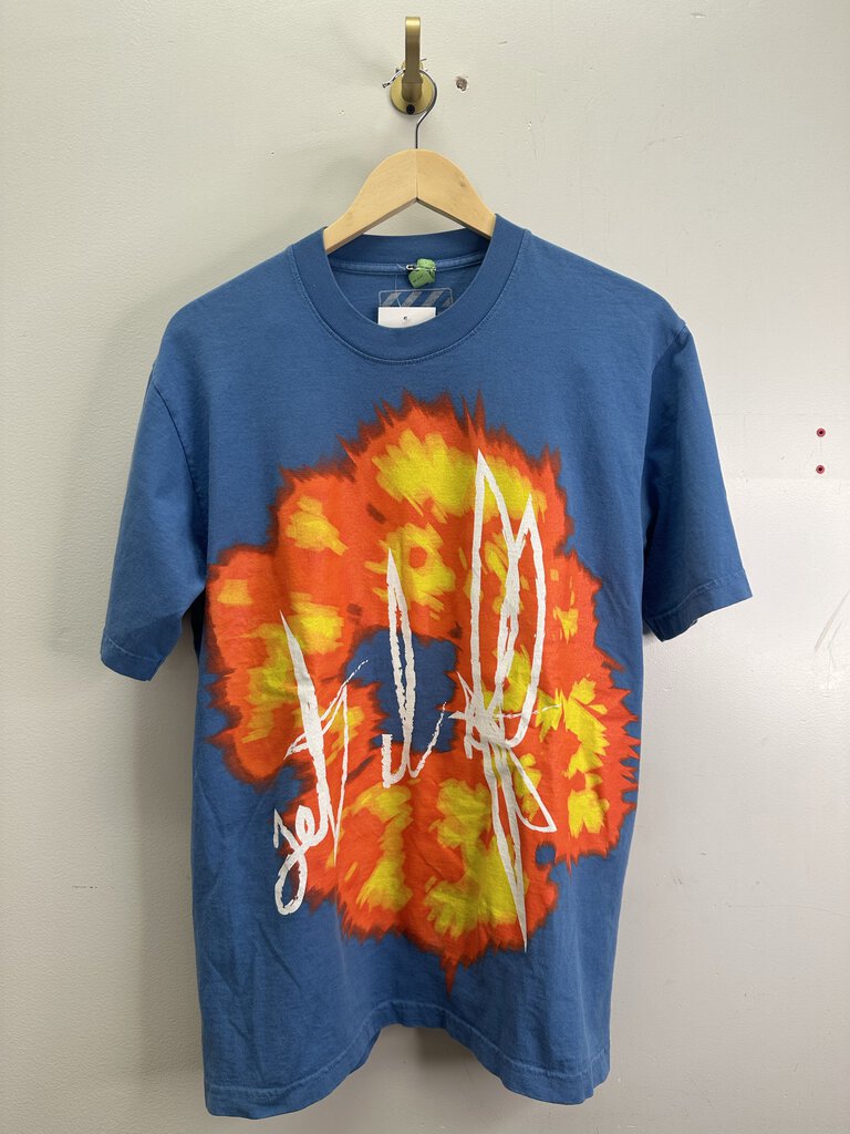 Preowned Denim Tears Offset Blue Tee Size Small