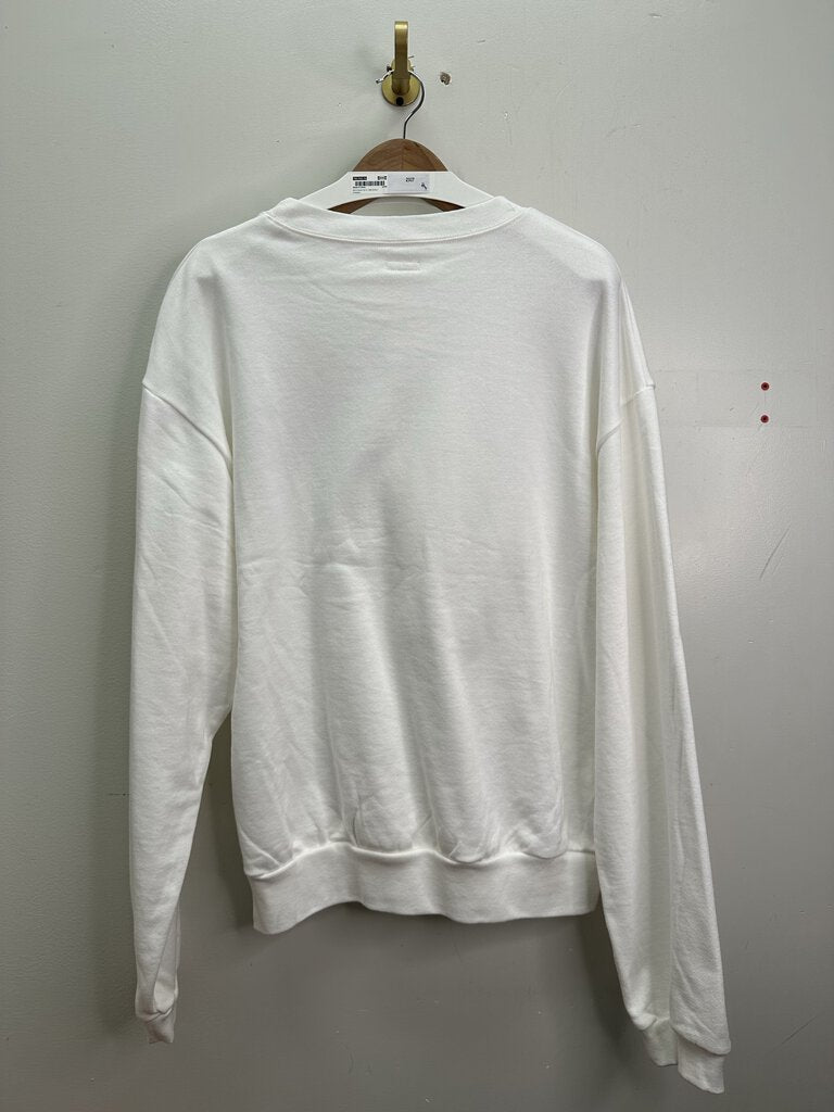 New Kapital 2 Cats White Crewneck Size 5 (XL)