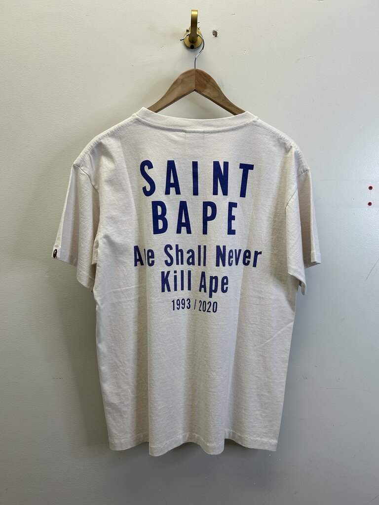 New Saint Bape Skull Gorilla tee Size XL