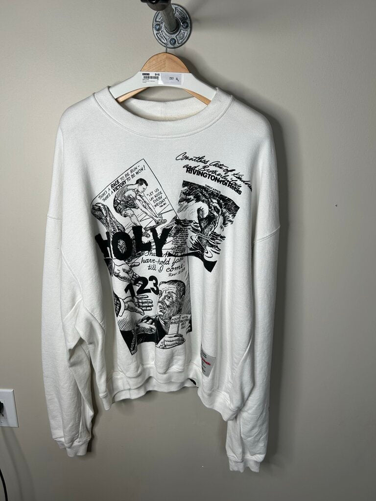 New Rivington White Crewneck Size 2