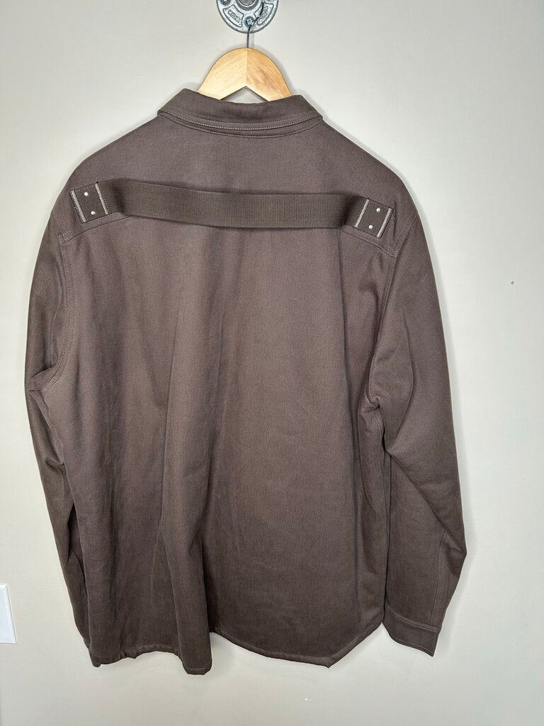 New Rick Owens Puffy Dust Button Up size XL/2XL