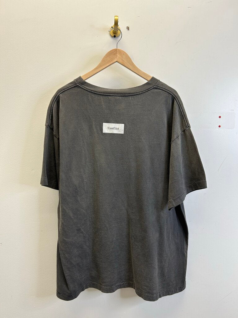 New Saint Michael Disorder Control Grey Tee size 2XL