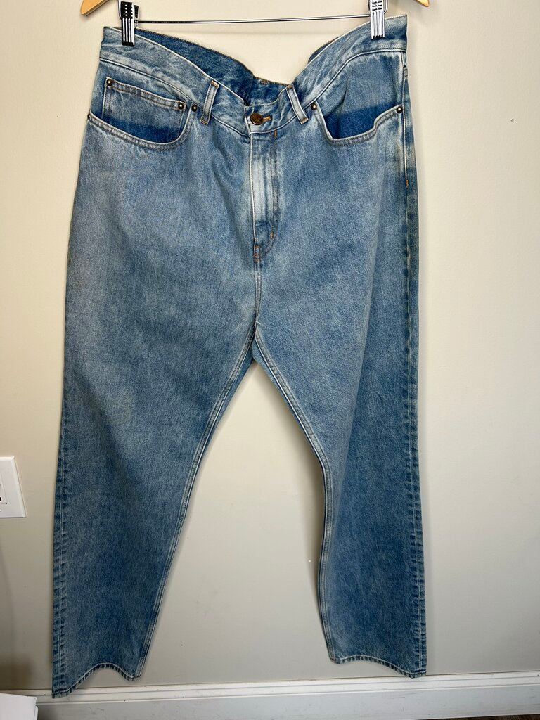 Preowned Louis Vuitton Plain Denim Size 38