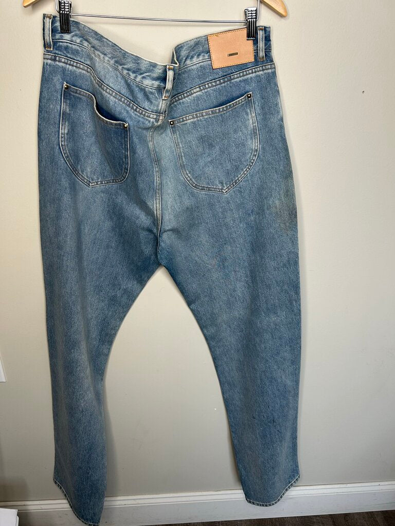 Preowned Louis Vuitton Plain Denim Size 38