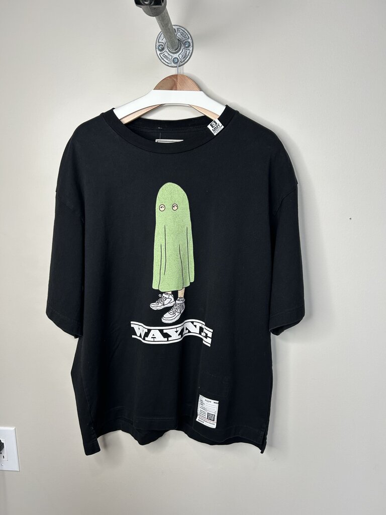 Preowned MMY Wayne Black Tee Sz 46