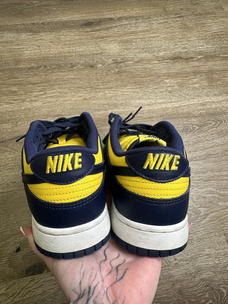 Preowned Dunk Low Michigan Size 12 (No Box)