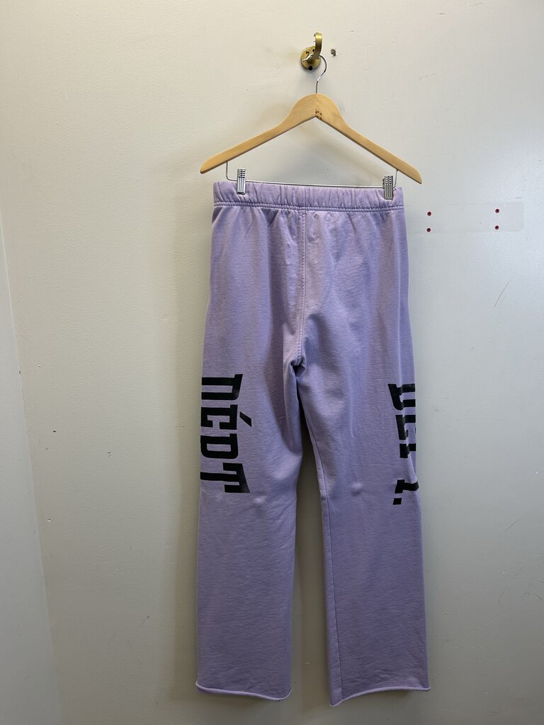 New gallery Dept. Purple Flare Pants Size Medium