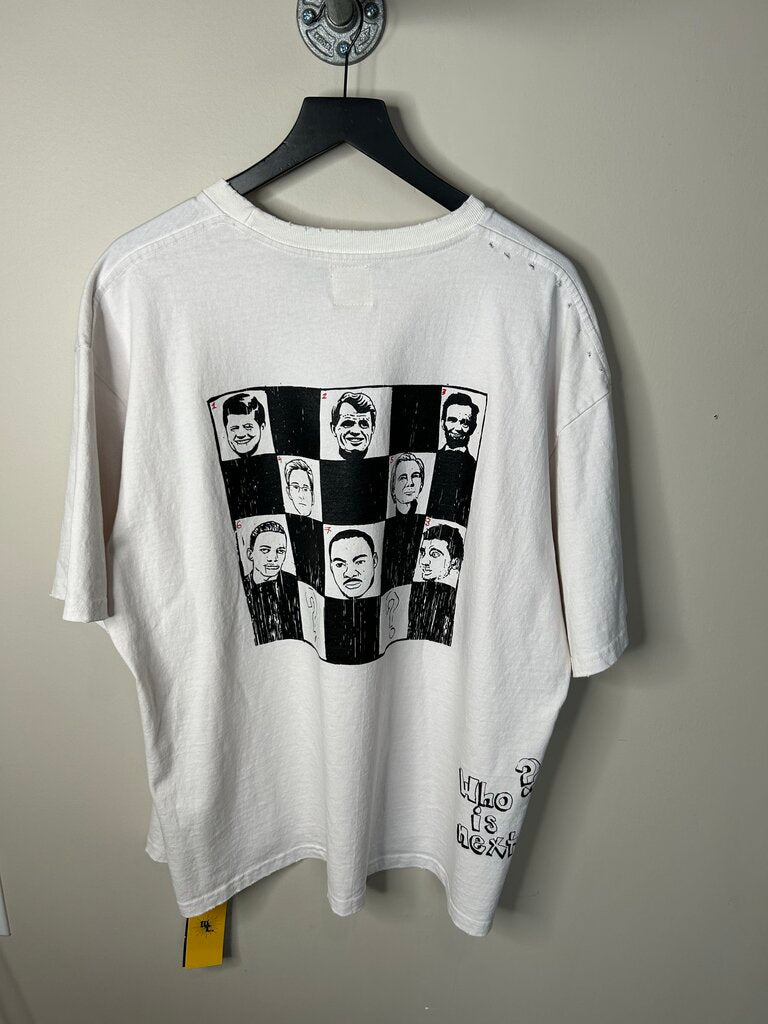 New Wealth Comte Who Is Next White Tee Size XXL