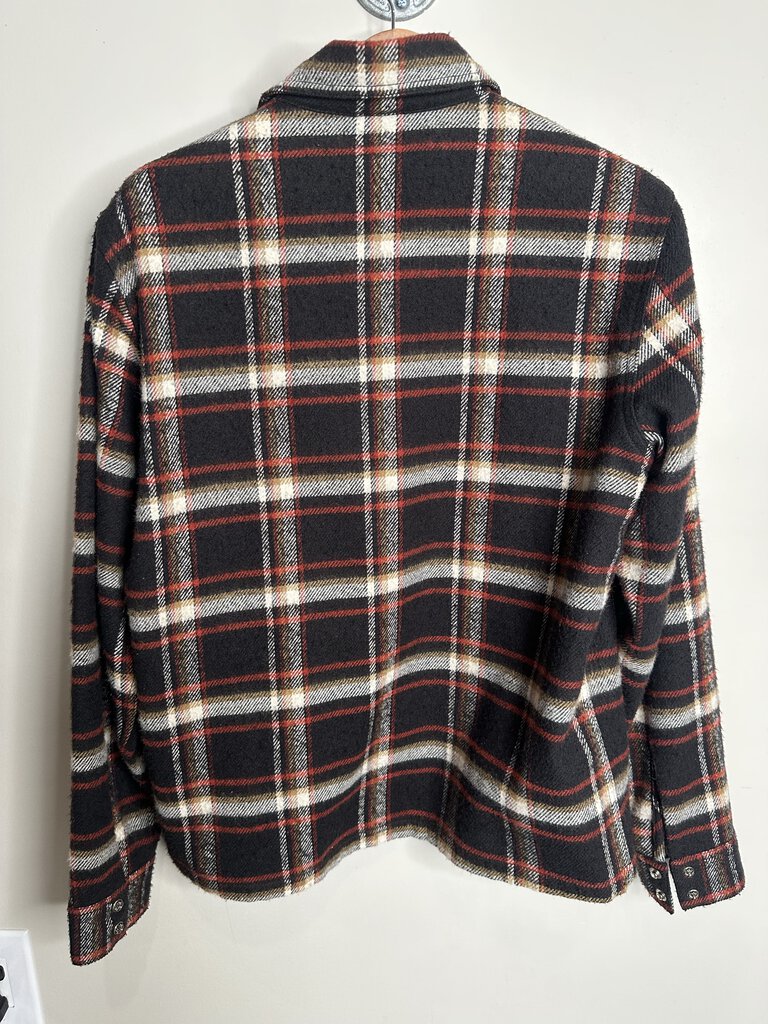 Preowned Chrome Hearts Black Heavy Flannel Size Medium