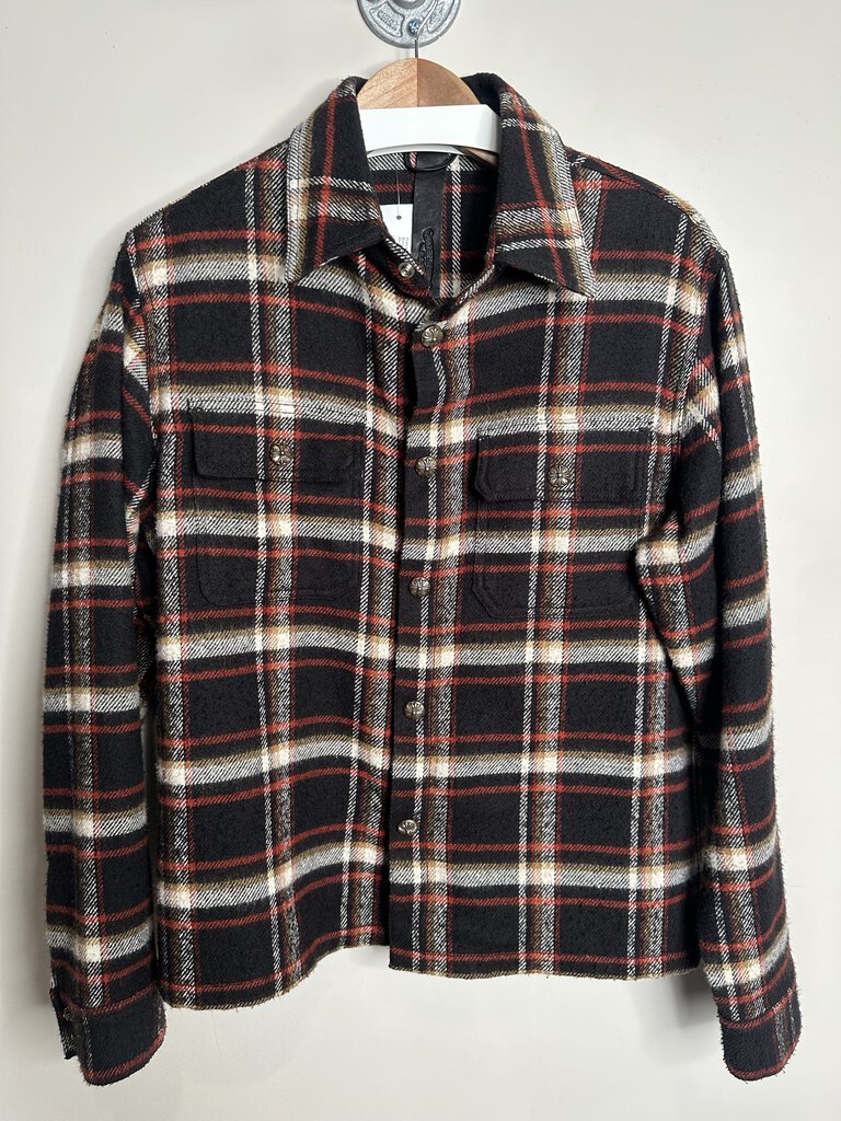 Preowned Chrome Hearts Black Heavy Flannel Size Medium