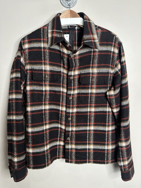 Preowned Chrome Hearts Black Heavy Flannel Size Medium