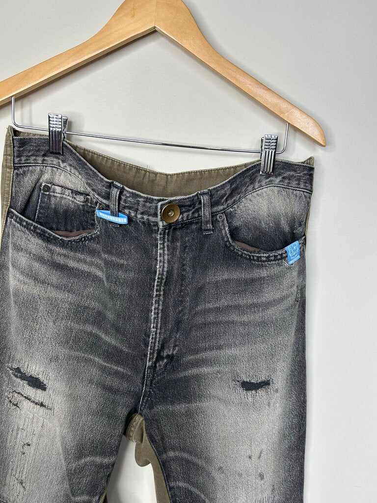 Preowned MMY Two Tone Denim Size 31