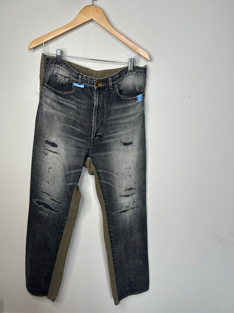 Preowned MMY Two Tone Denim Size 31