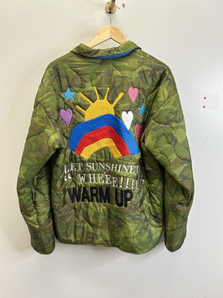 Preowned CPFM Camo Pullover Jacket Size 3