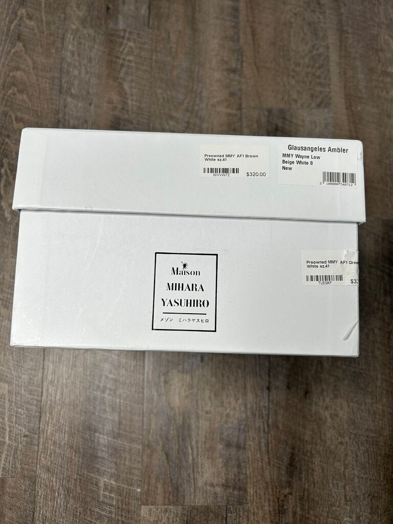 Preowned MMY AF1 Brown White sz.41