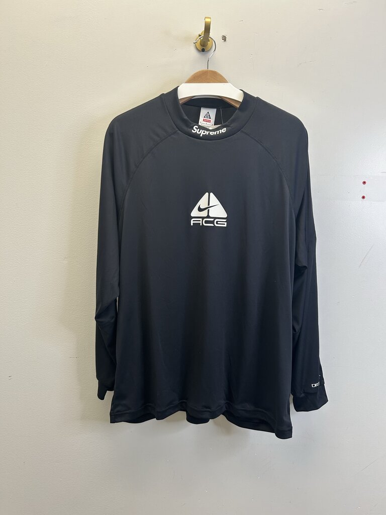 New Supreme ACG Black Long Sleeve Size Large