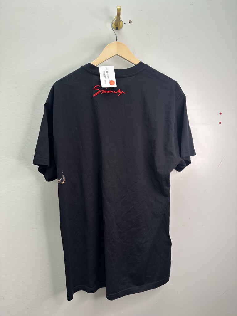Preowned Givenchy Lion Black Tee sz.L