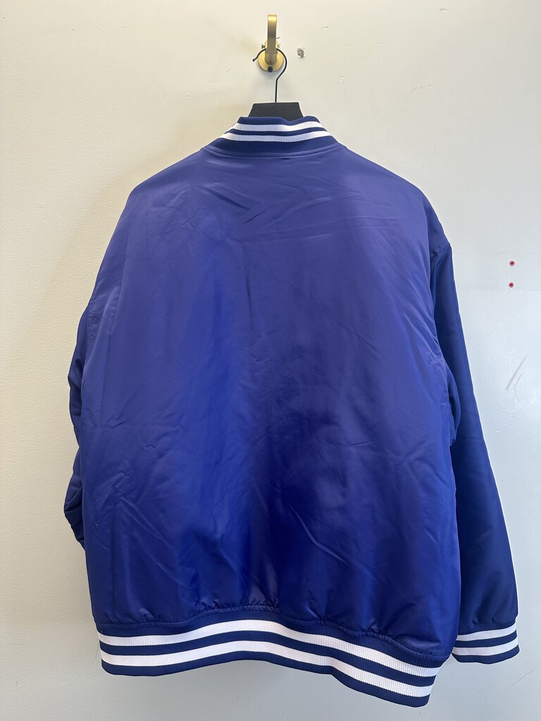 New Sinclair Blue Baseball Jacket size 2XL