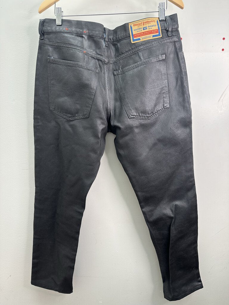 Preowned Diesel Waxed Denim Size 34
