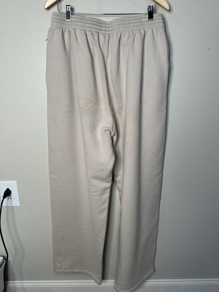 Preowned Balenciaga Cream Sweatpants Size Small