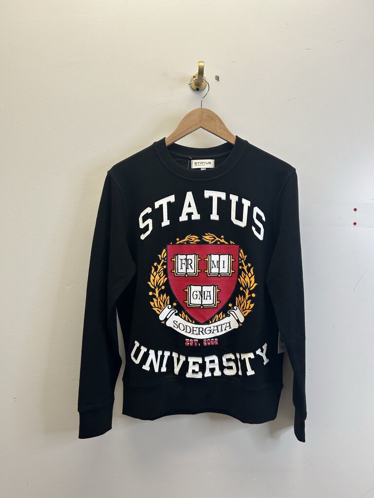New Status Grey Crewneck Size XSmall