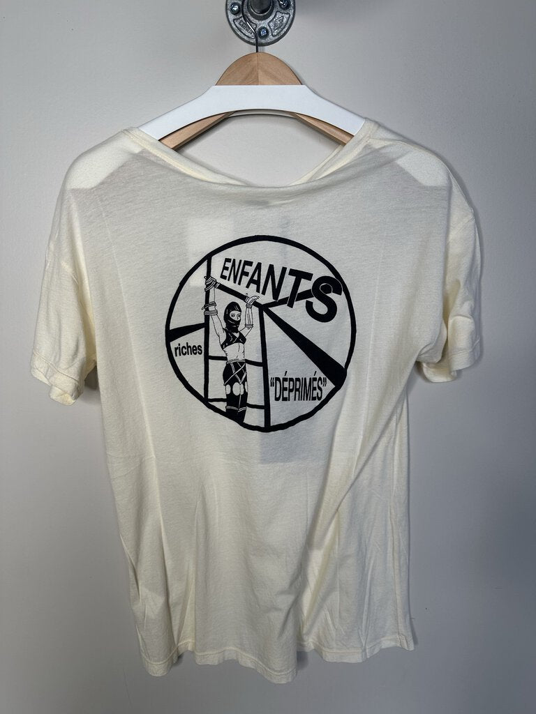 New ERD Cream Lady Tee Size Large