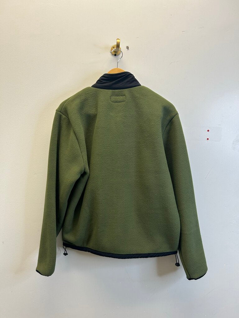 New Sinclair Olive Fleece Jacket Size Small