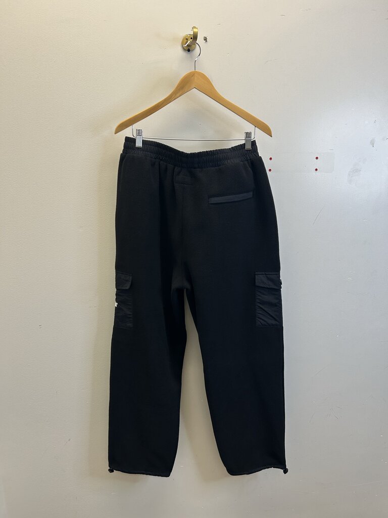 New Sinclair Black Fleece Pants Size Medium