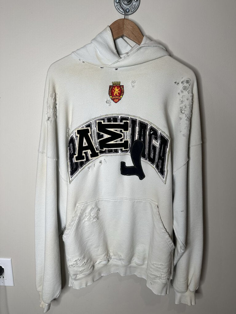 Preowned Balenciaga Skater White Hoodie size 3