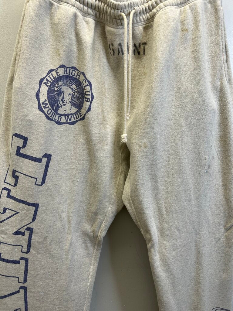 Preowned Saint Michael Grey Property Sweatpants Size XL